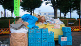 翌日の状況（整然）